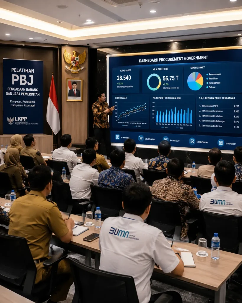pelatihan pengadaan barang dan jasa PBJ